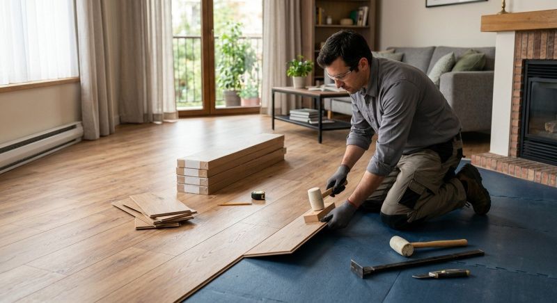 Laminate Floor Installation in Mesa, AZ