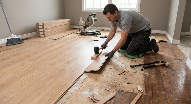 Laminate Floor Replacement in Maricopa County, AZ