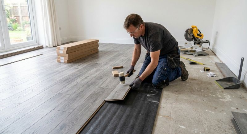Laminate Floor Replacement in New River, AZ
