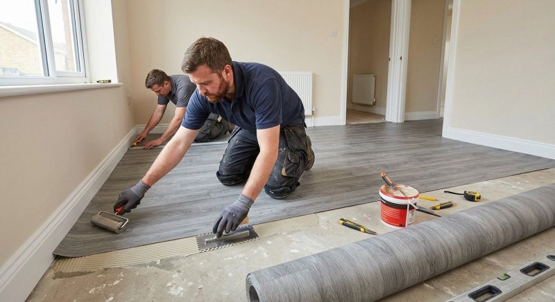 Sheet Flooring Installation in Sun City, AZ