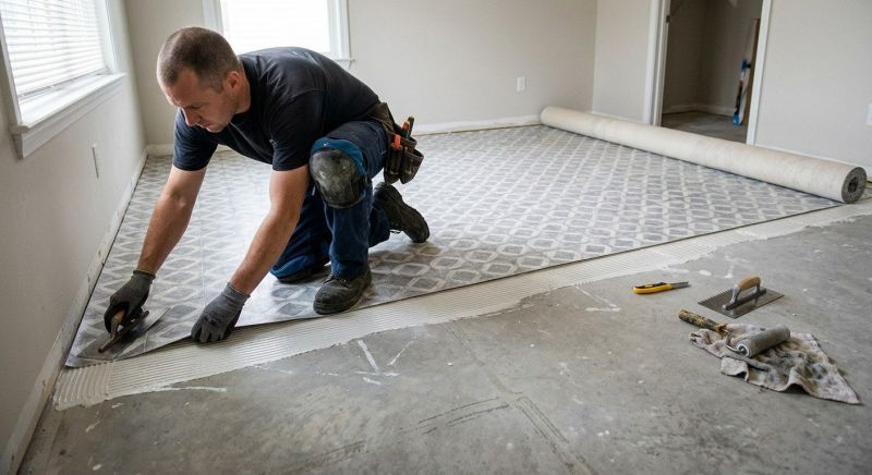 Sheet Vinyl Installation in Mesa, AZ