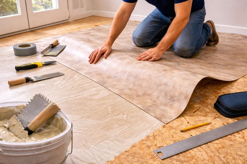 Sheet Vinyl Installation in Sun City, AZ