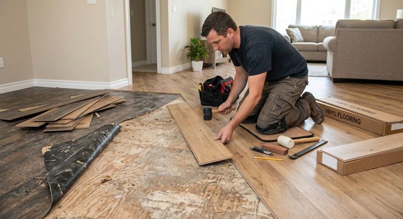 Vinyl Flooring Installation in Gilbert, AZ